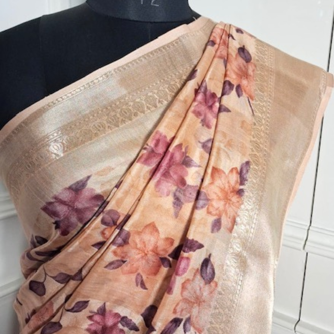 Semi Munga Silk in Digital Print