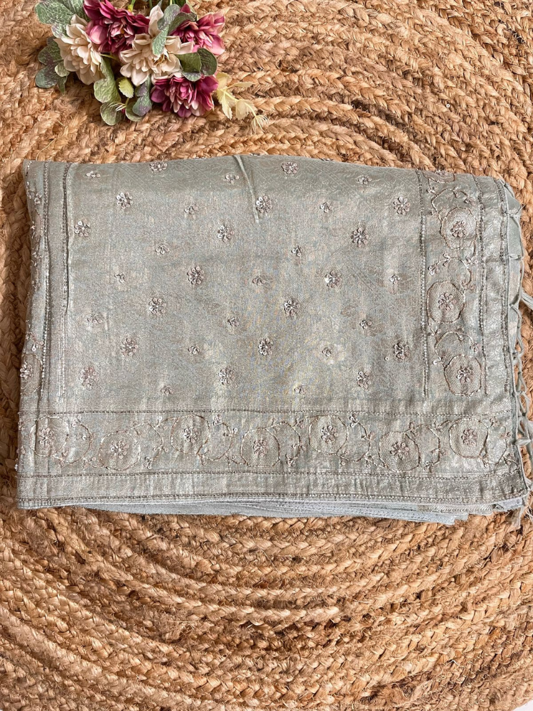 Tissue Woven Meenakari