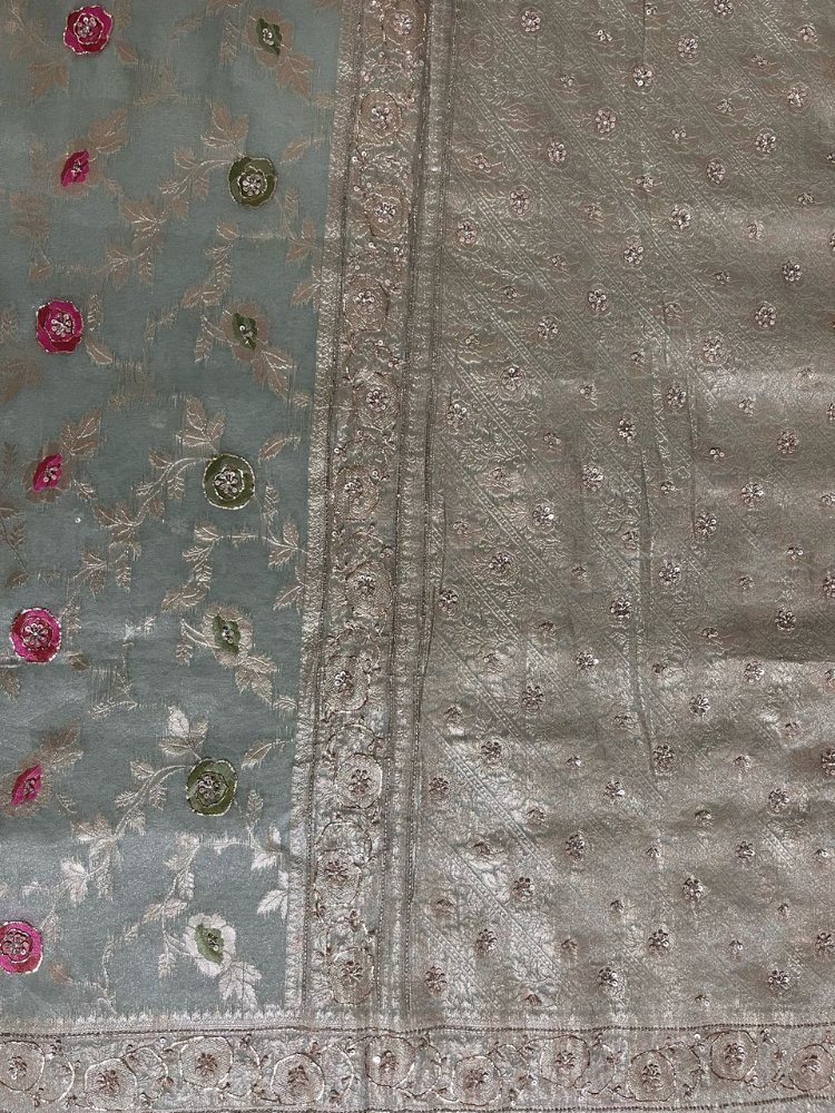 Tissue Woven Meenakari