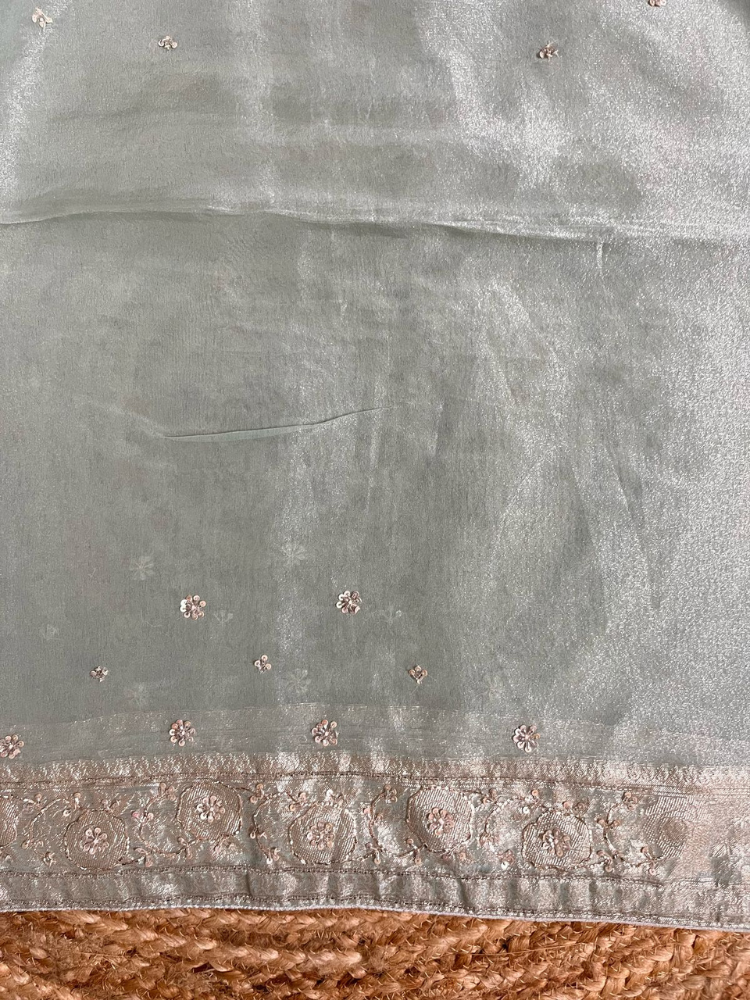 Tissue Woven Meenakari