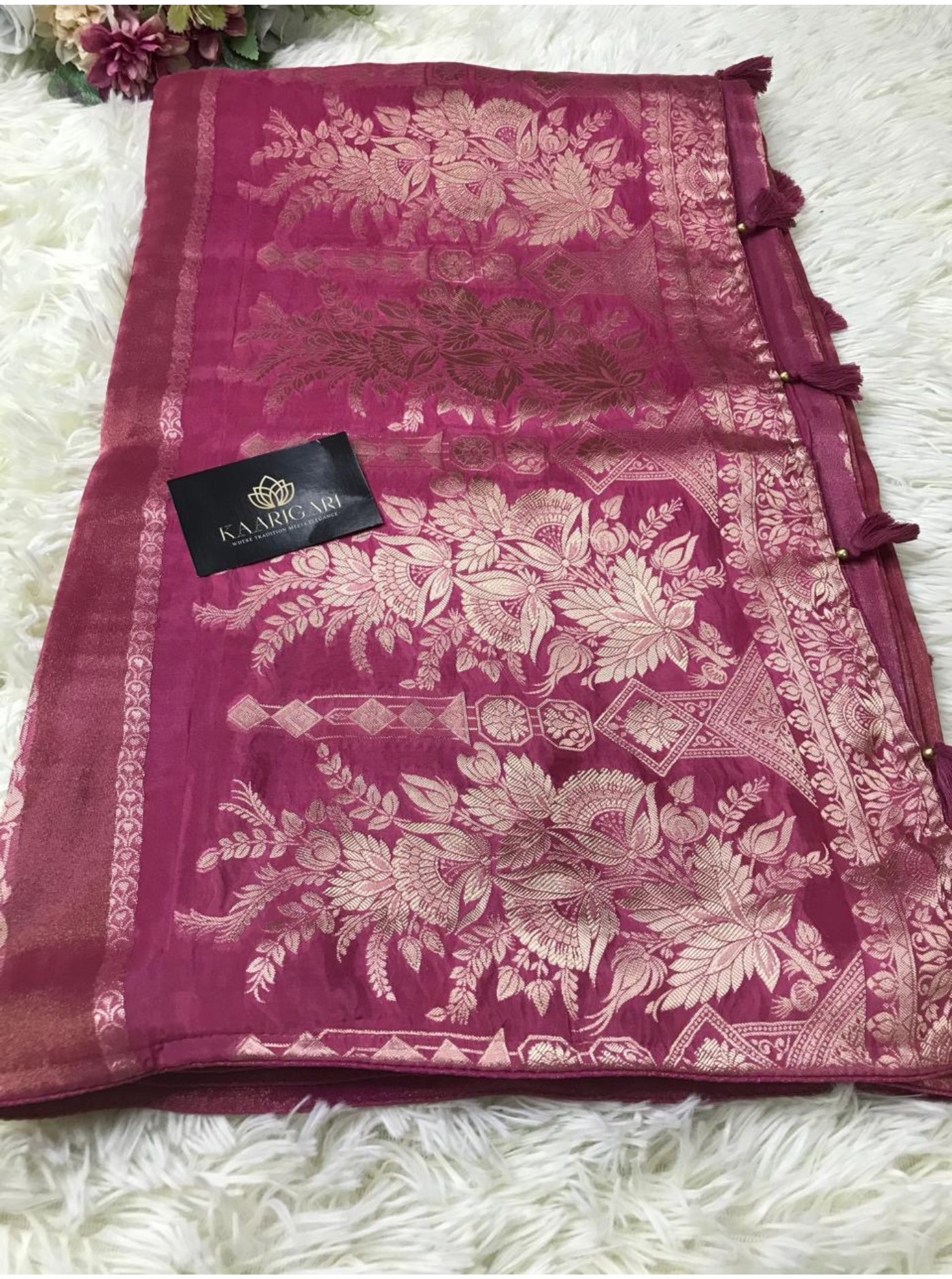 Zari Woven HO Silk Saree