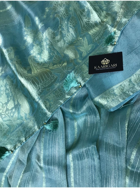 Green Zari Woven HO Silk Saree