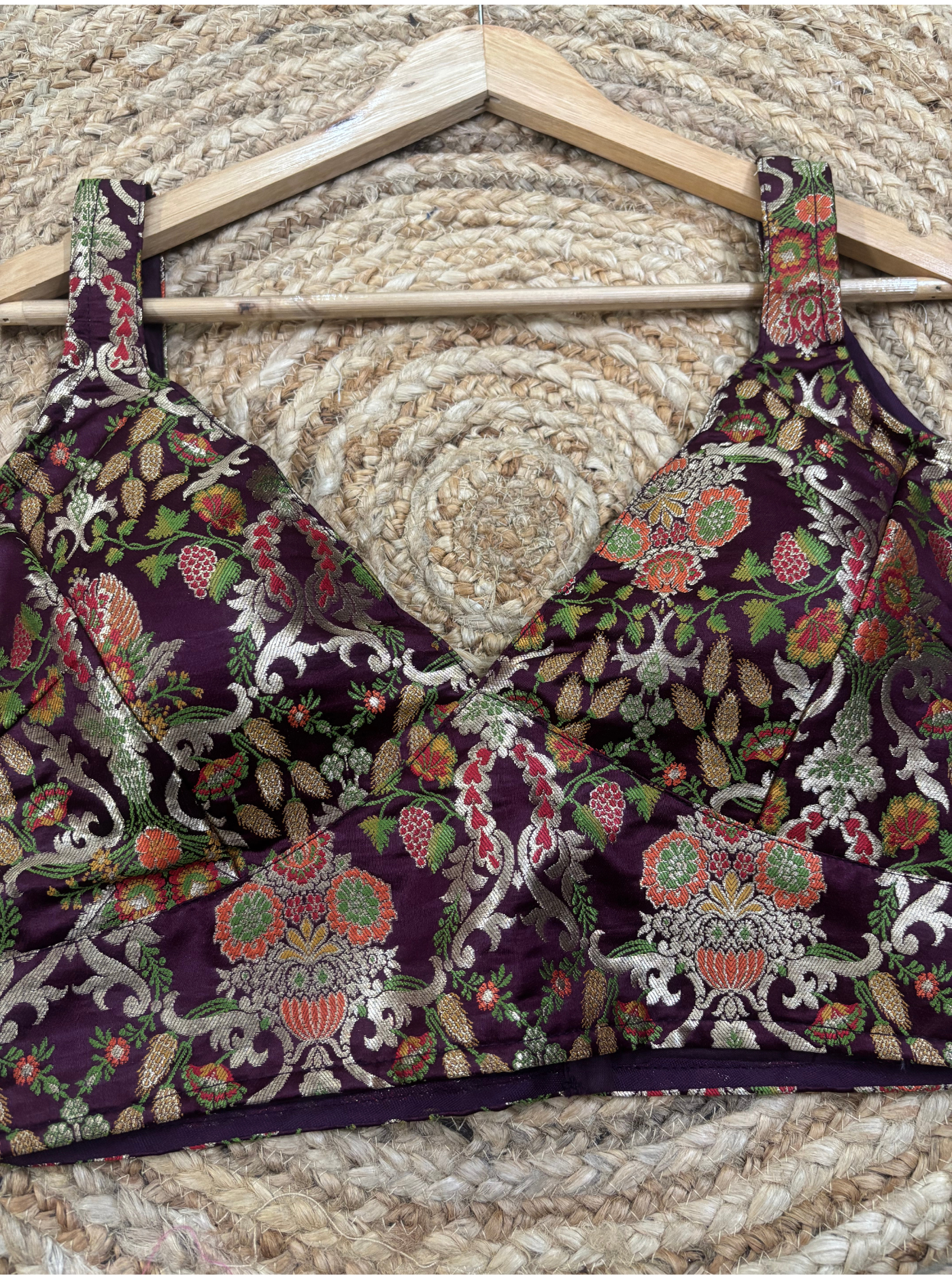 Zari Woven Blouse