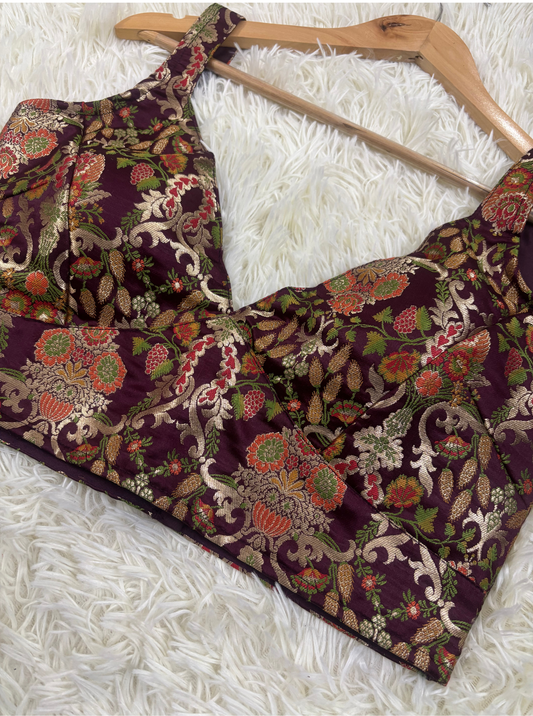 Zari Woven Blouse