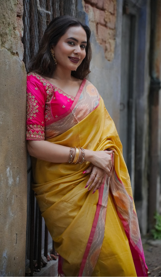 Silk Cotton Kanchipuram Saree