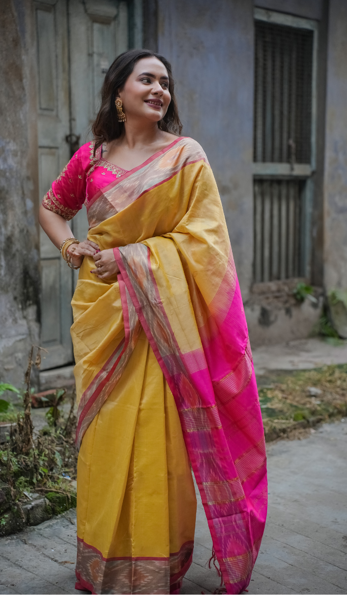 Silk Cotton Kanchipuram Saree