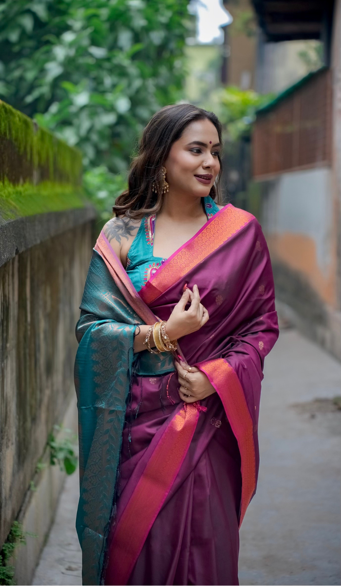 Soft Silk Kanchipuram Saree