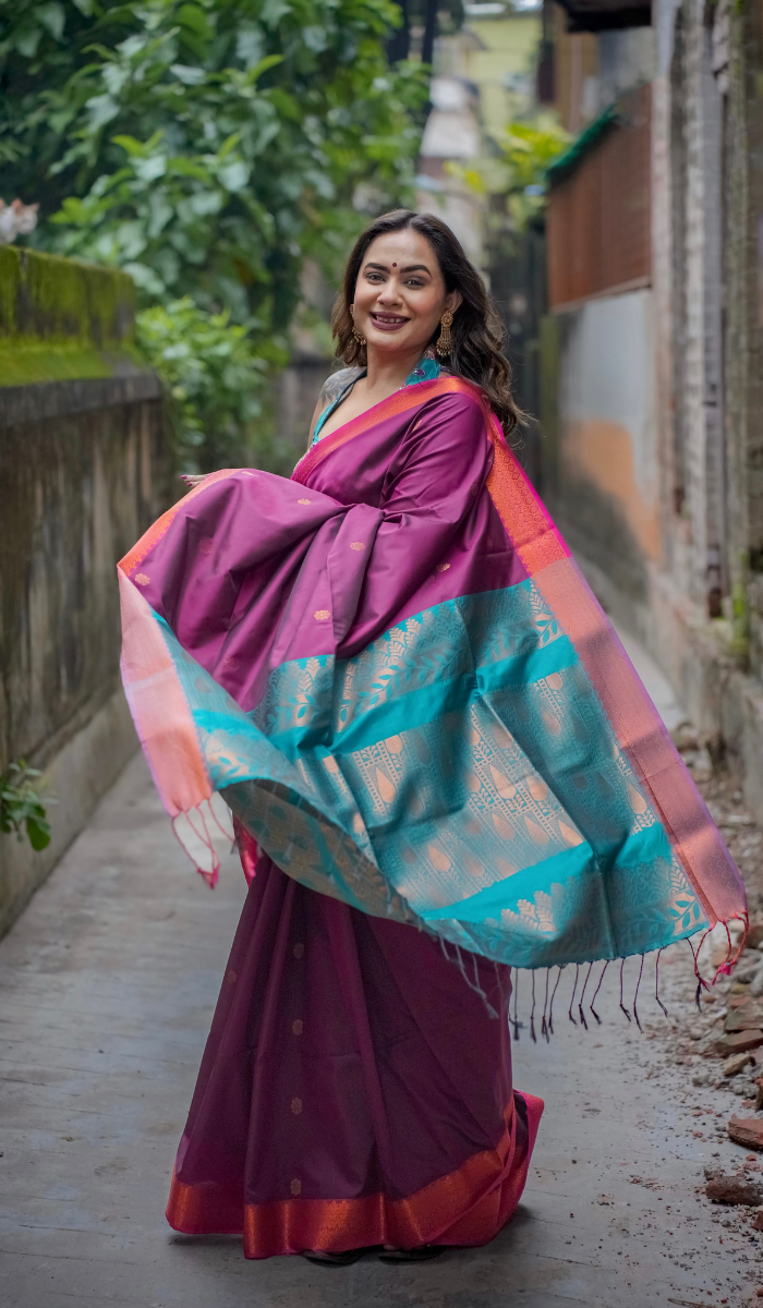 Soft Silk Kanchipuram Saree