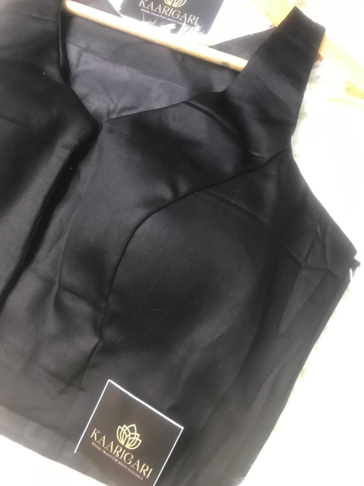 Black Halter Neck Blouse