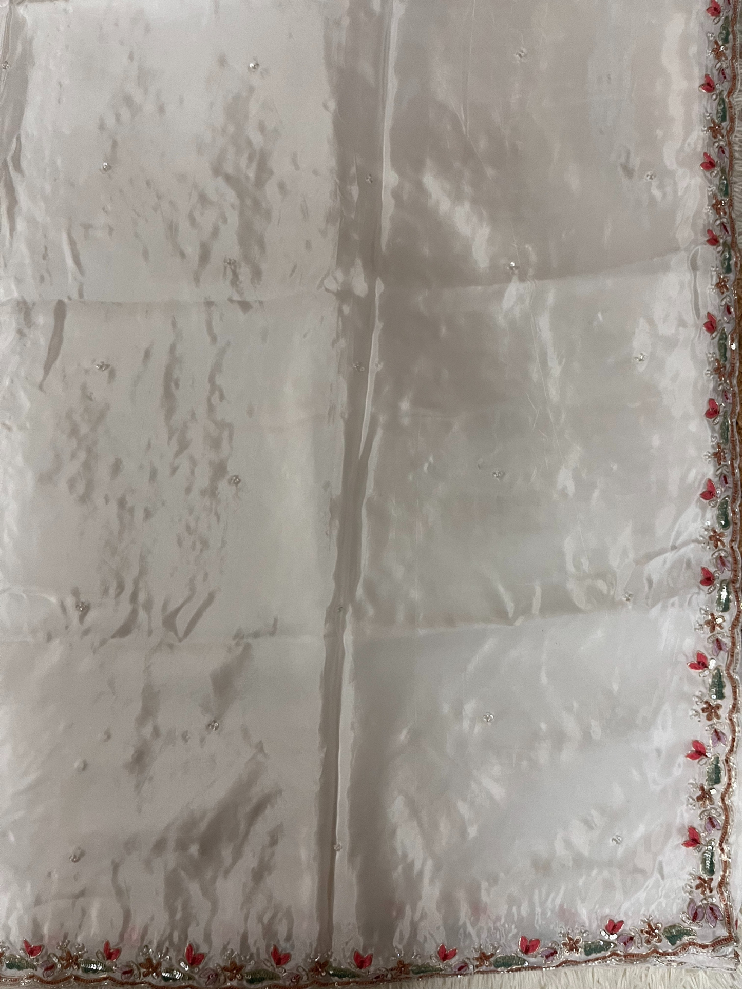 Viscose  Crepe Featherlite with Handwork